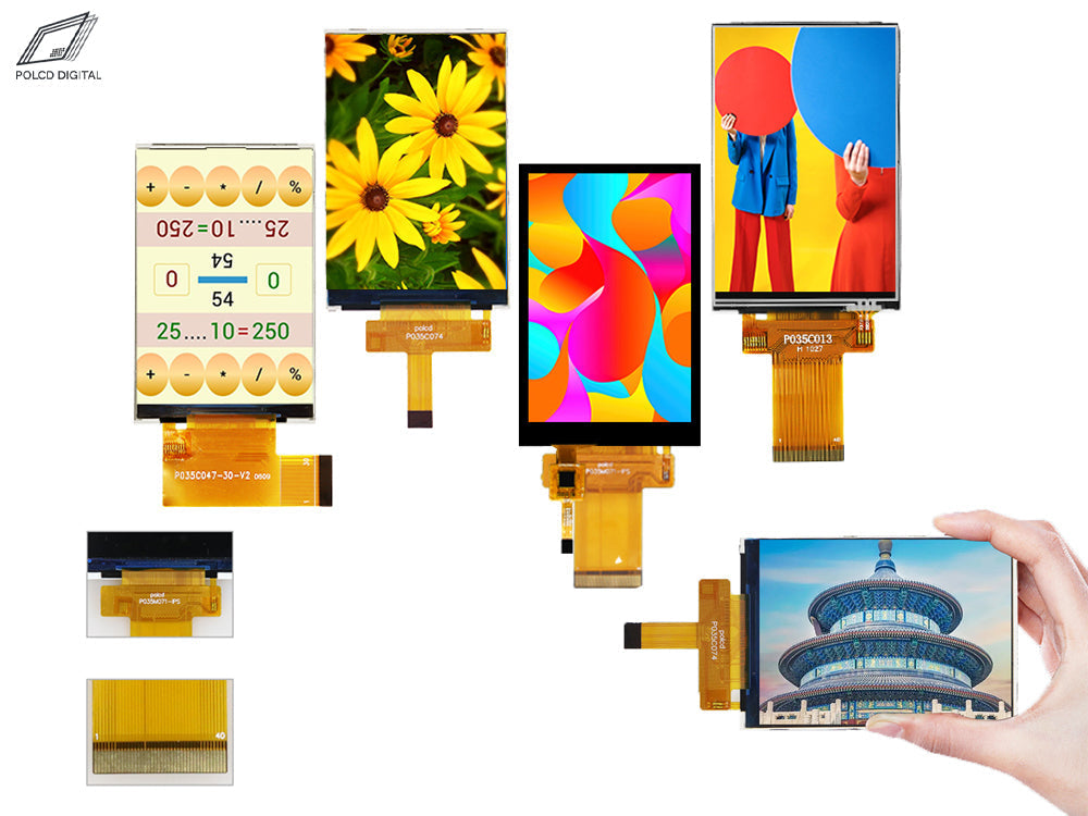 Beyond the ST7789V: Selecting the Right Driver ICs for Medium-Sized Industrial TFT LCDs