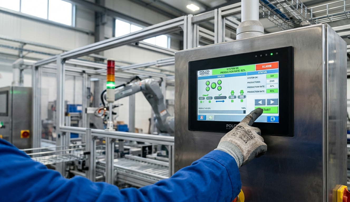 Why Industrial HMI Systems Rely on TFT LCD Displays