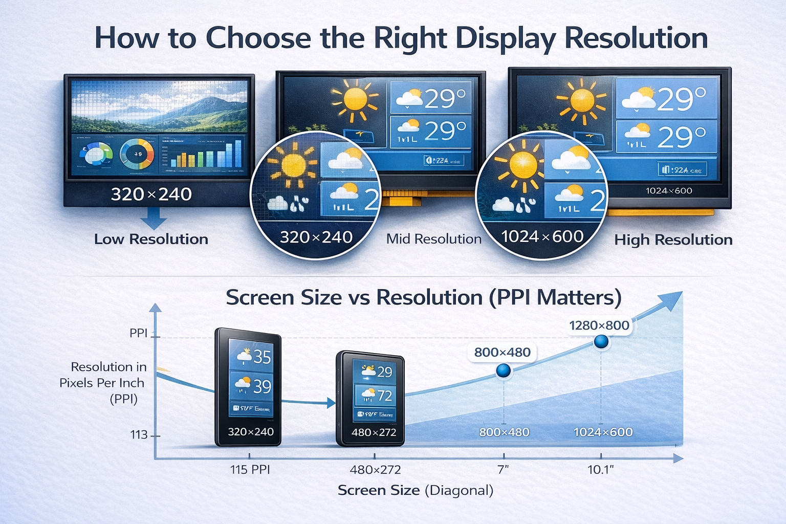 How to Choose the Right Display Resolution for Your Project