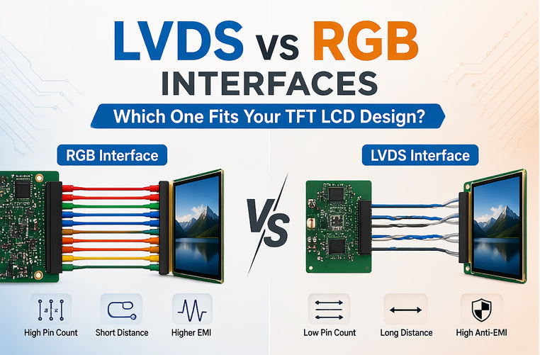 Understanding LVDS vs. RGB Interfaces in TFT LCDs: Which One Does Your Project Need?