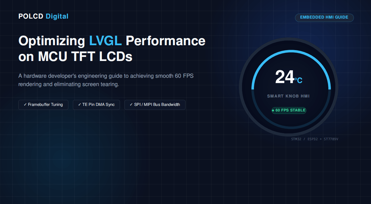 Optimizing LVGL Performance on MCU-Driven TFT LCD Modules