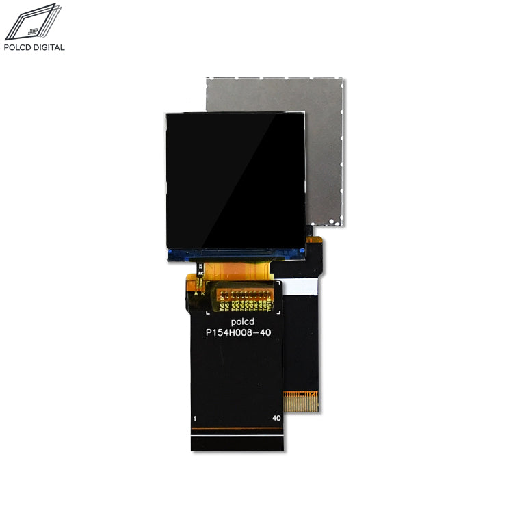 1.54" Square TFT LCD Display Module 240x240 Resolution with RGB666 Interface P154H008-40