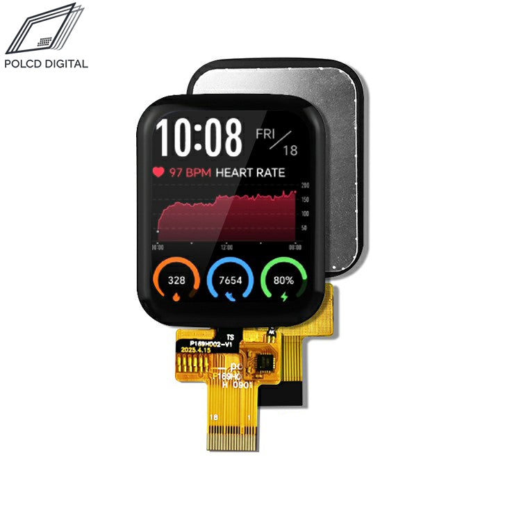 1,69 Zoll TFT LCD Display mit kapazitivem Touchpanel (CTP) P169H002P-CTP