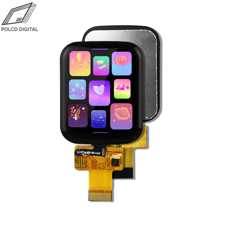 1,69 Zoll TFT LCD Display mit kapazitivem Touchpanel (CTP) P169H002P-CTP