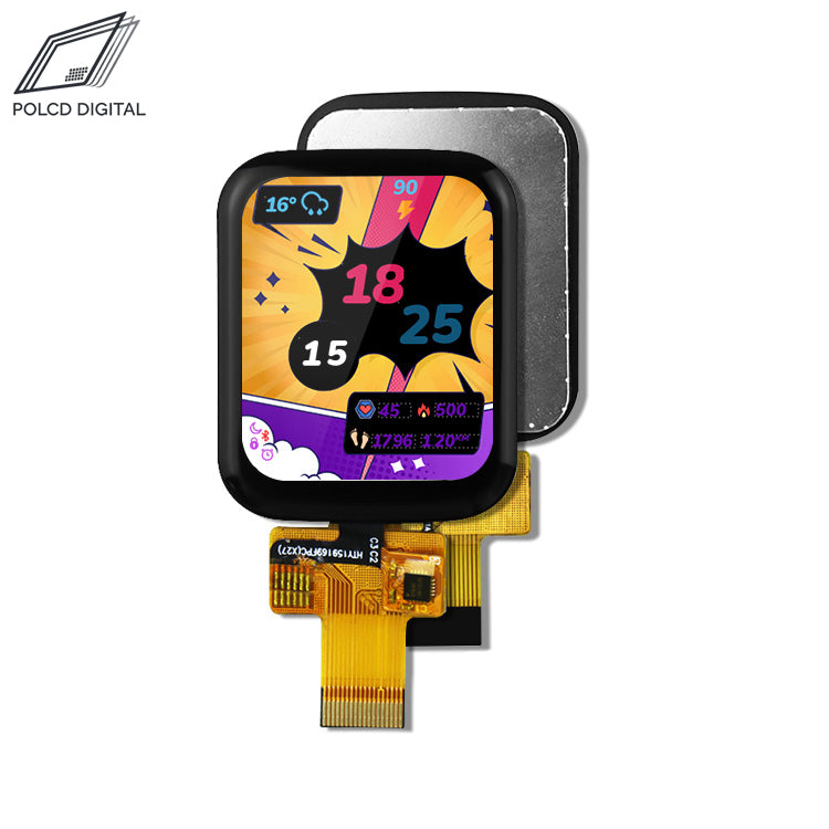 1.69 inch TFT LCD Display with Capacitive Touch Panel (CTP) P169H002P-CTP