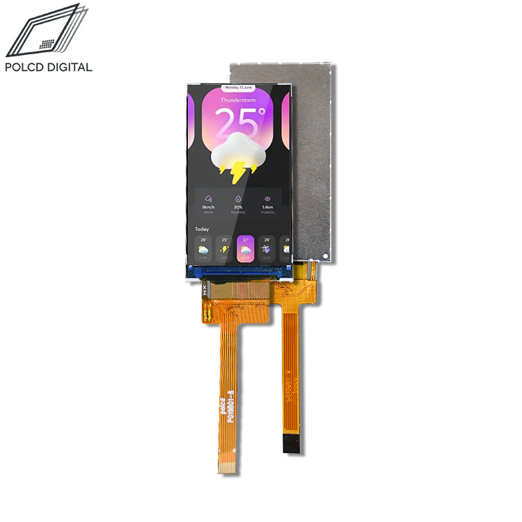 1.9" Bar Type TFT LCD Display Screen 170x320 Resolution with 4-Wire SPI Interface P019B01-8