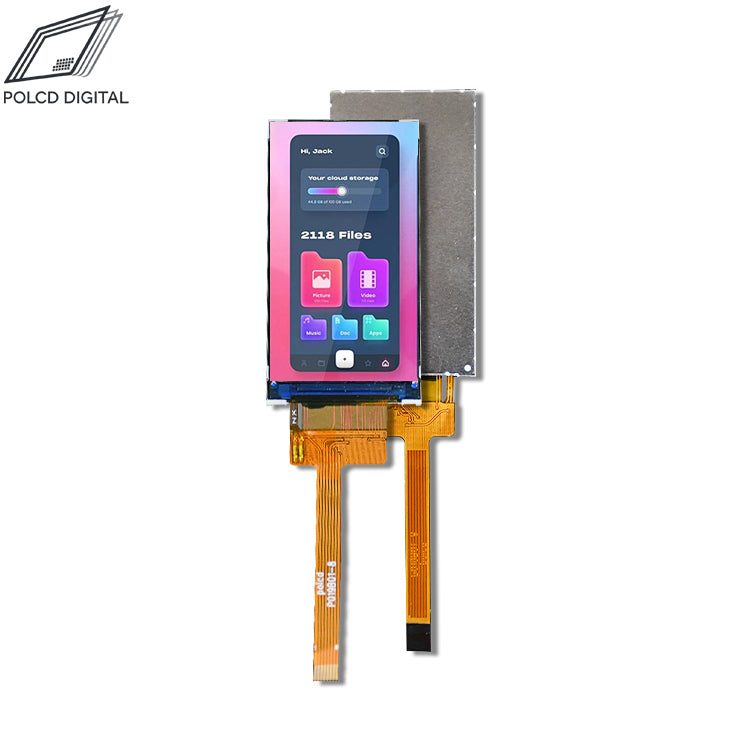 1.9" Bar Type TFT LCD Display Screen 170x320 Resolution with 4-Wire SPI Interface P019B01-8