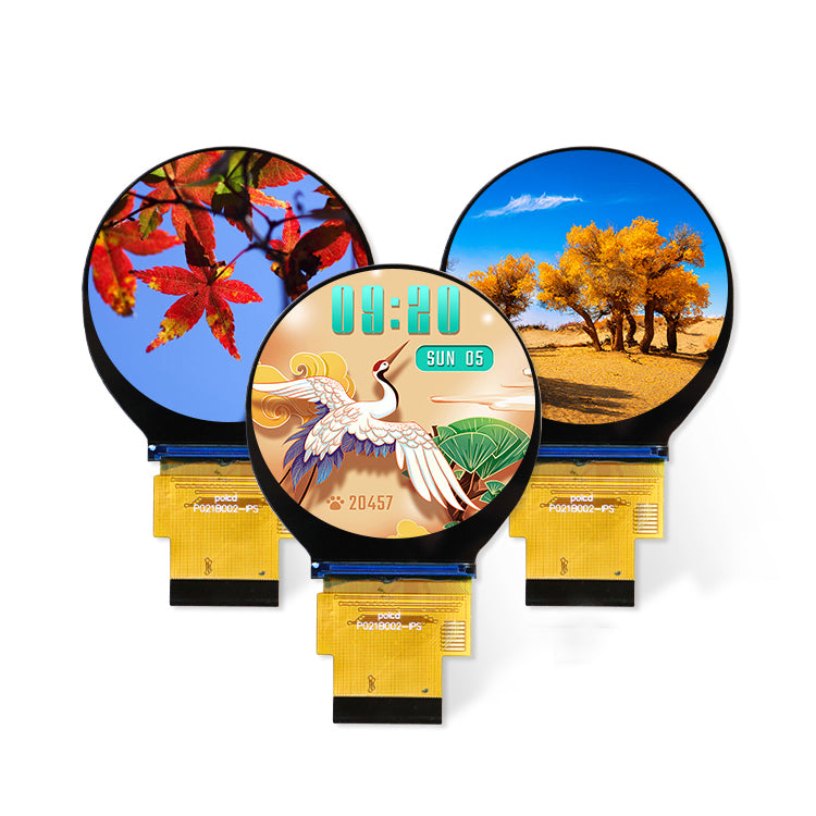 2.1 Inch Circular TFT LCD Module 480x480 IPS High-Resolution Round Display P021B002-IPS