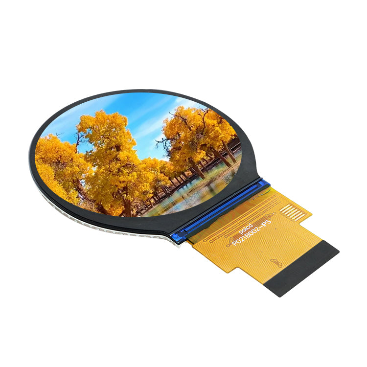 2.1 Inch Circular TFT LCD Module 480x480 IPS High-Resolution Round Display P021B002-IPS