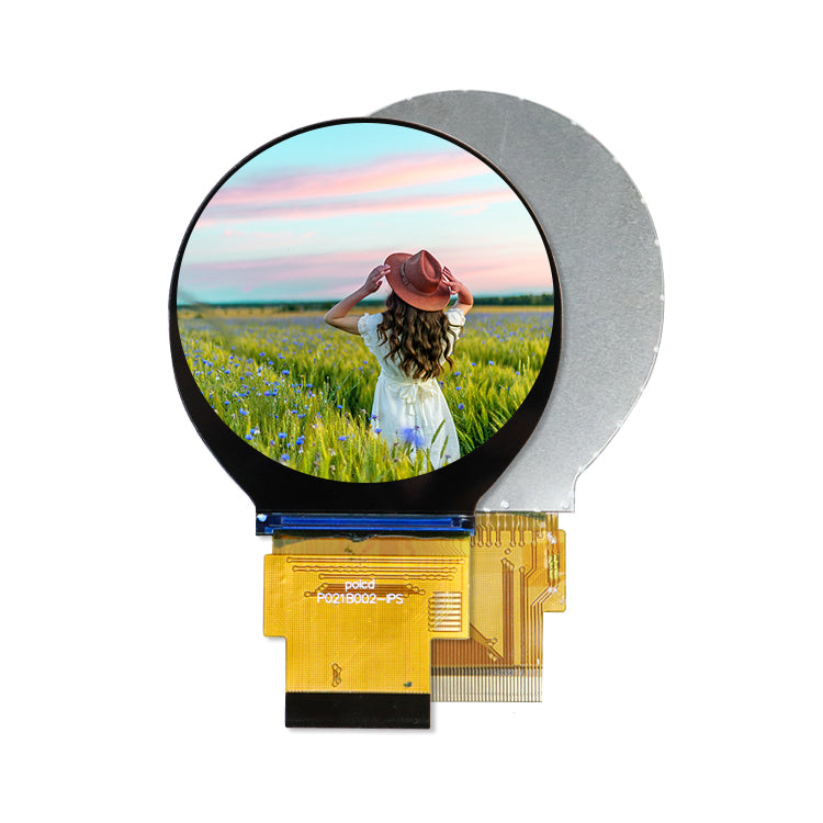 2.1 Inch Circular TFT LCD Module 480x480 IPS High-Resolution Round Display P021B002-IPS