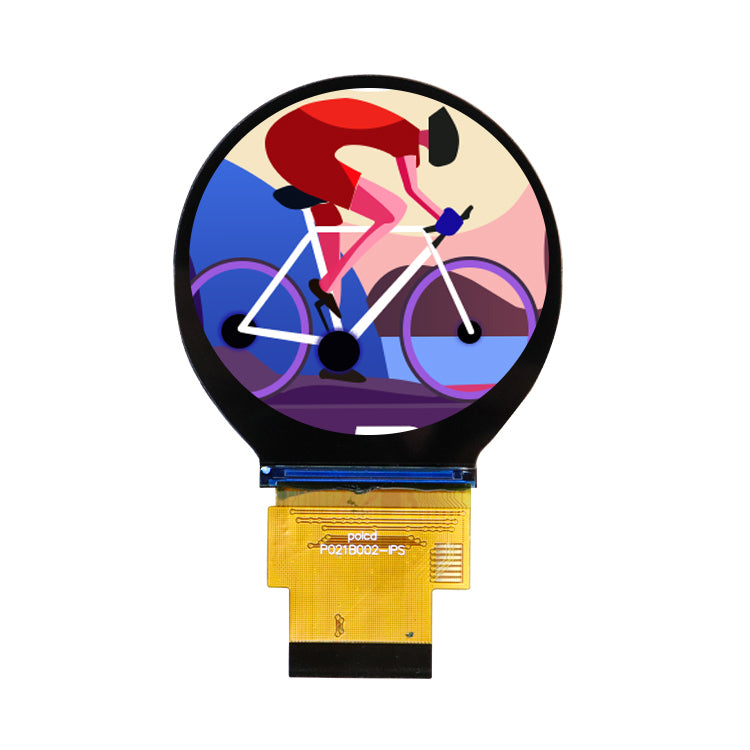 2.1 Inch Circular TFT LCD Module 480x480 IPS High-Resolution Round Display P021B002-IPS
