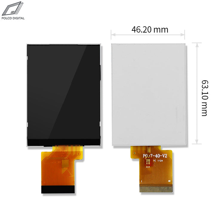 2.7 inch TFT LCD Module - Custom FPC & High Brightness OEM Service (960x240)