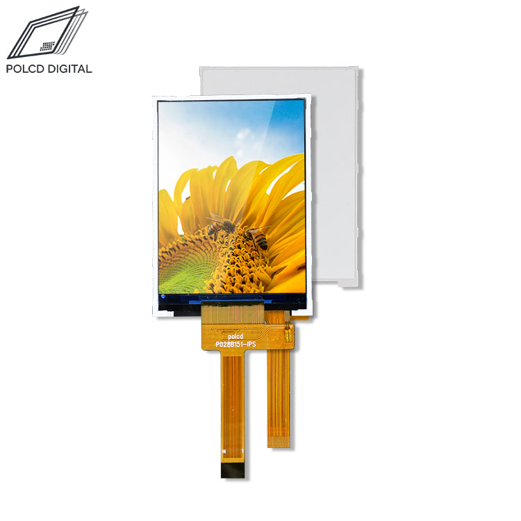 2.8 inch IPS TFT LCD Display 240x320 Pixels with All Viewing Angle 4-wire SPI Interface P028B151-IPS