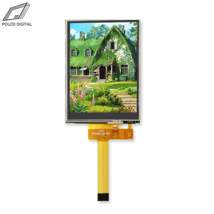2.8 inch TFT LCDs with RTP 240x320 Pixels with IC ST7789V P028B129-IPS-TP