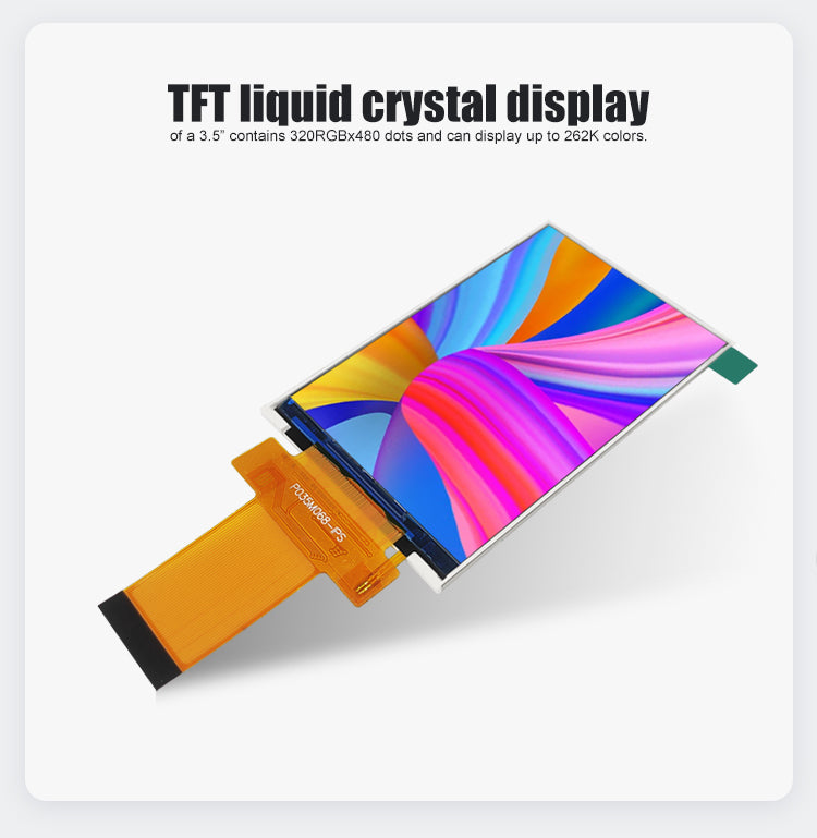 3.5 inch TFT LCD Display Module with 320x480 IPS All O'Clock Screen P035M068-IPS
