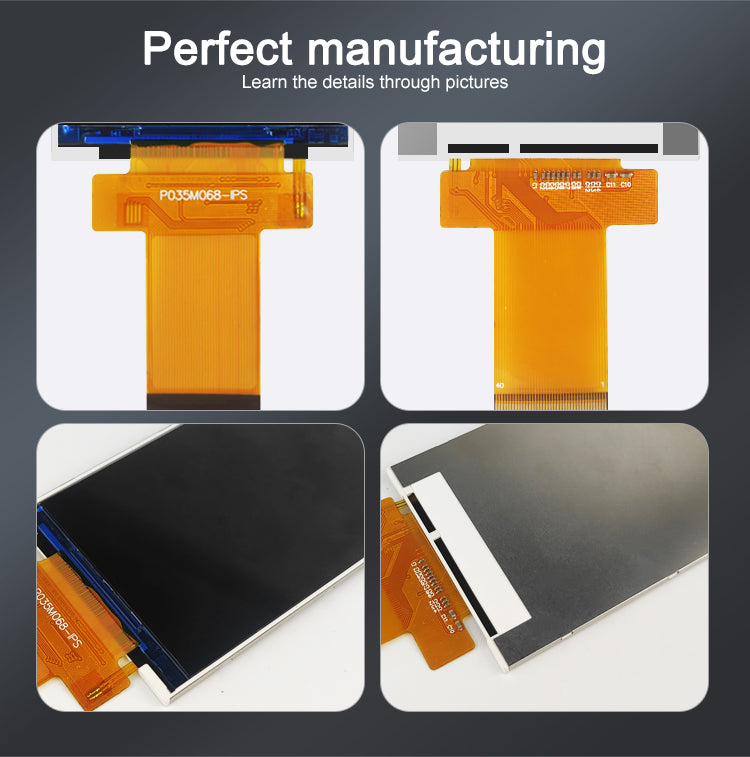 3.5 inch TFT LCD Display Module with 320x480 IPS All O'Clock Screen P035M068-IPS