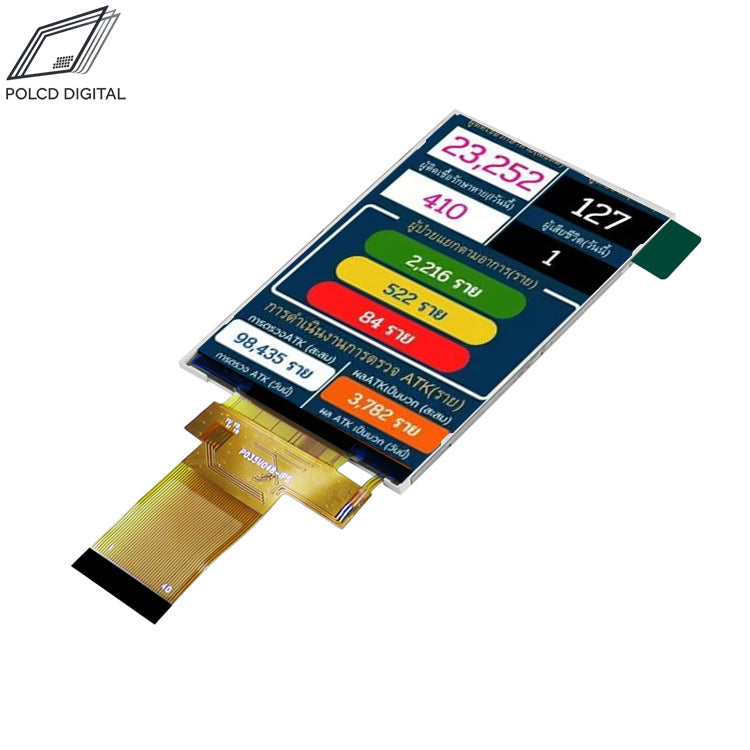 3.5 inch IPS TFT LCD Module 320x480 Pixels Display Screen P035M048-IPS