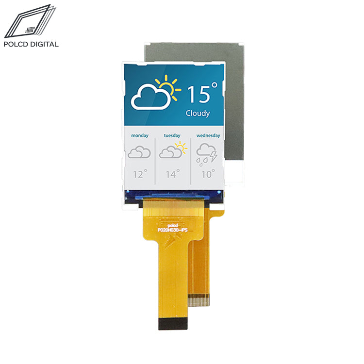 2.0 Inch IPS TFT LCD Display Screen 240x320 Resolution with ST7789V Driver IC P020H030-IPS