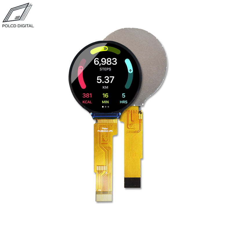 1.28 Inch Circular TFT LCD Module 240x240 IPS High-Resolution Round Display P128H002-IPS