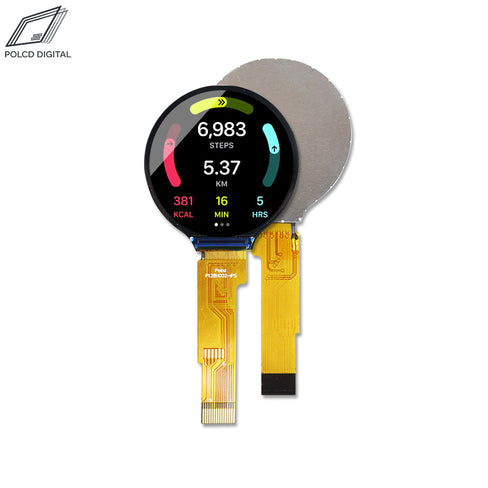 1.28 Inch Circular TFT LCD Module 240x240 IPS High-Resolution Round Display P128H002-IPS