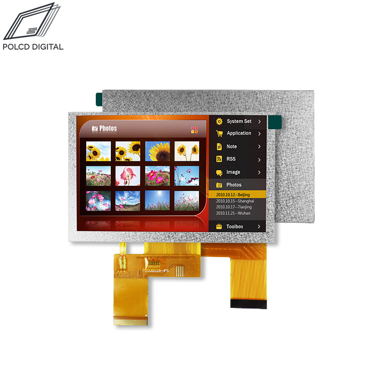 5.0 inch IPS TFT LCD Module 800x480 Pixels Display Screen P050B028-IPS