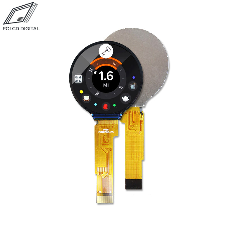 1.28 Inch Circular TFT LCD Module 240x240 IPS High-Resolution Round Display P128H002-IPS
