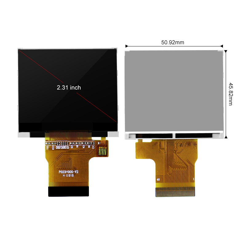 2,4 Zoll TFT LCD Modul 240x320 Pixel Display-Bildschirm EO-DIS-TFT24V03