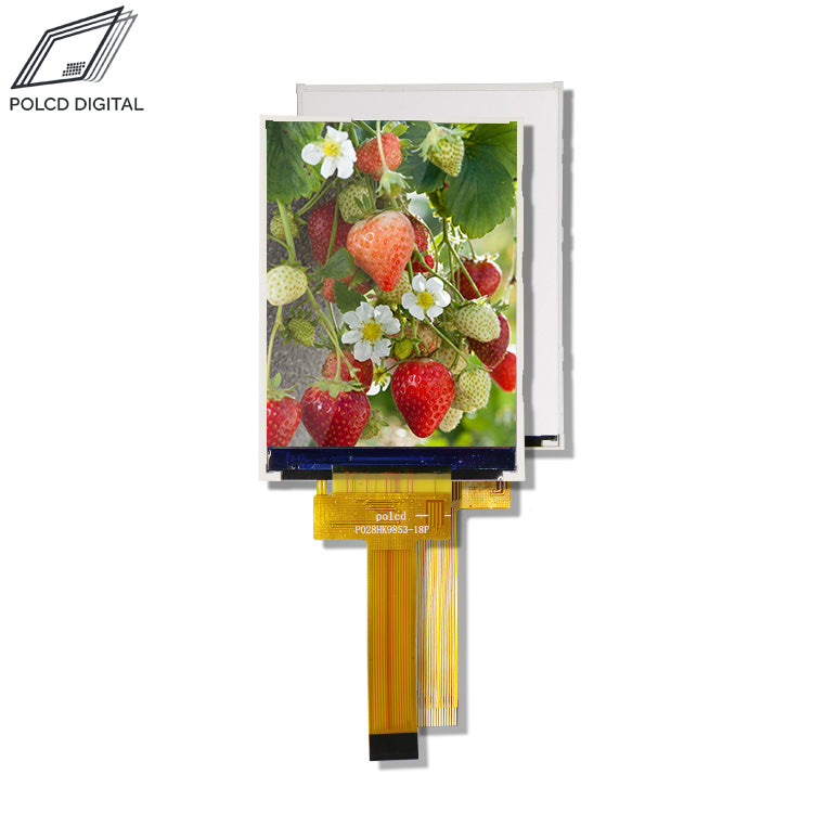 2.8 Inch IPS TFT LCD Display Module - 240x320 Resolution, 4-line SPI, P028HK9853-24P