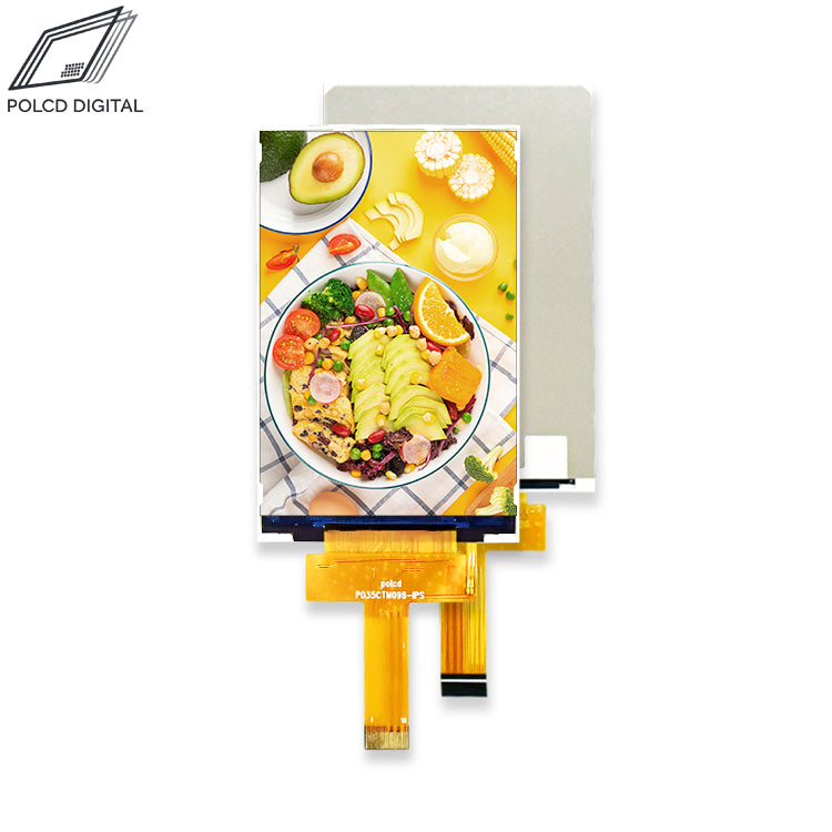 3.5 Inch IPS TFT LCD Display Module with Capacitive Touch Screen 320x480, MIPI Interface P035CTM098-IPS