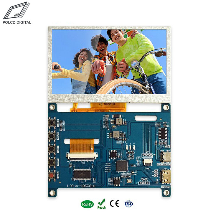 HDMI Display Controller Board for 5-Inch TFT LCD | Micro-USB & Type-C Power Supports 10-Point Capacitive Touch RTD2281-V1.0K