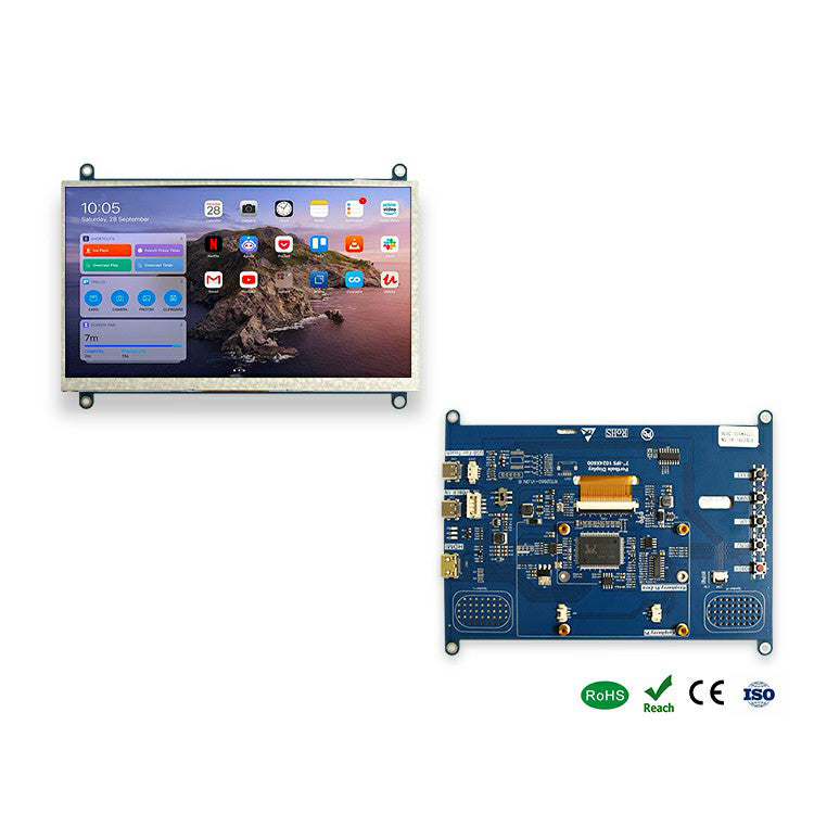 HDMI Display Controller Board for 7-Inch TFT LCD | Mini-HDMI & Type-C | Speaker & Audio Support RTD2281-V1.0NI