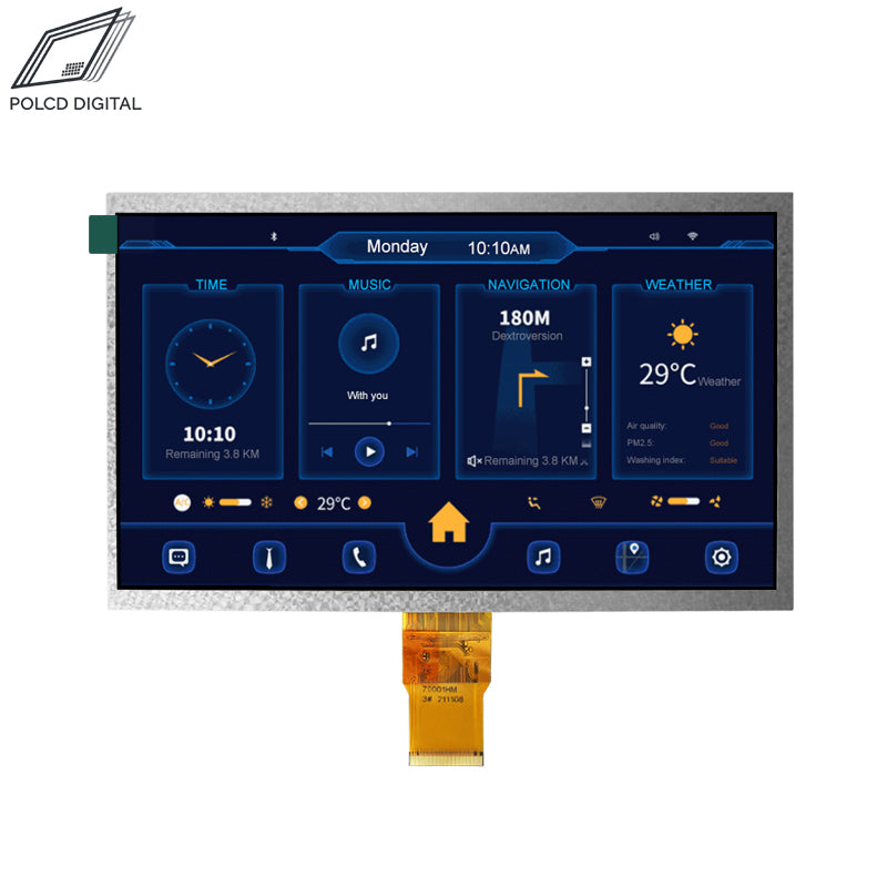 10.1 inch TFT LCD Module 1024x600 Pixels with RGB Interface T10150UX-V01
